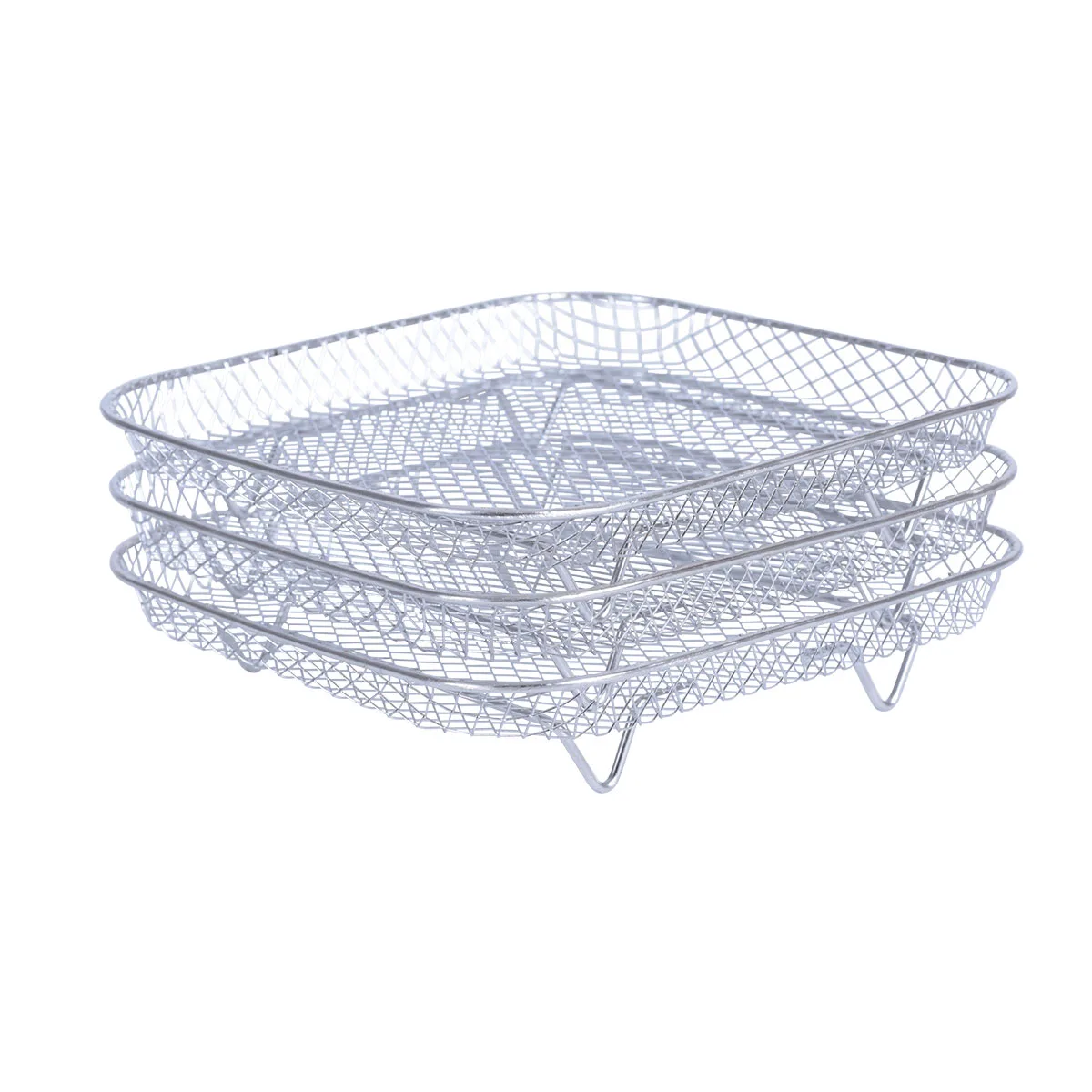 Airfryer Rack 3-lags stål