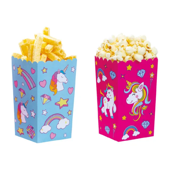 Decora Party Box - Unicorn, 6 stk.