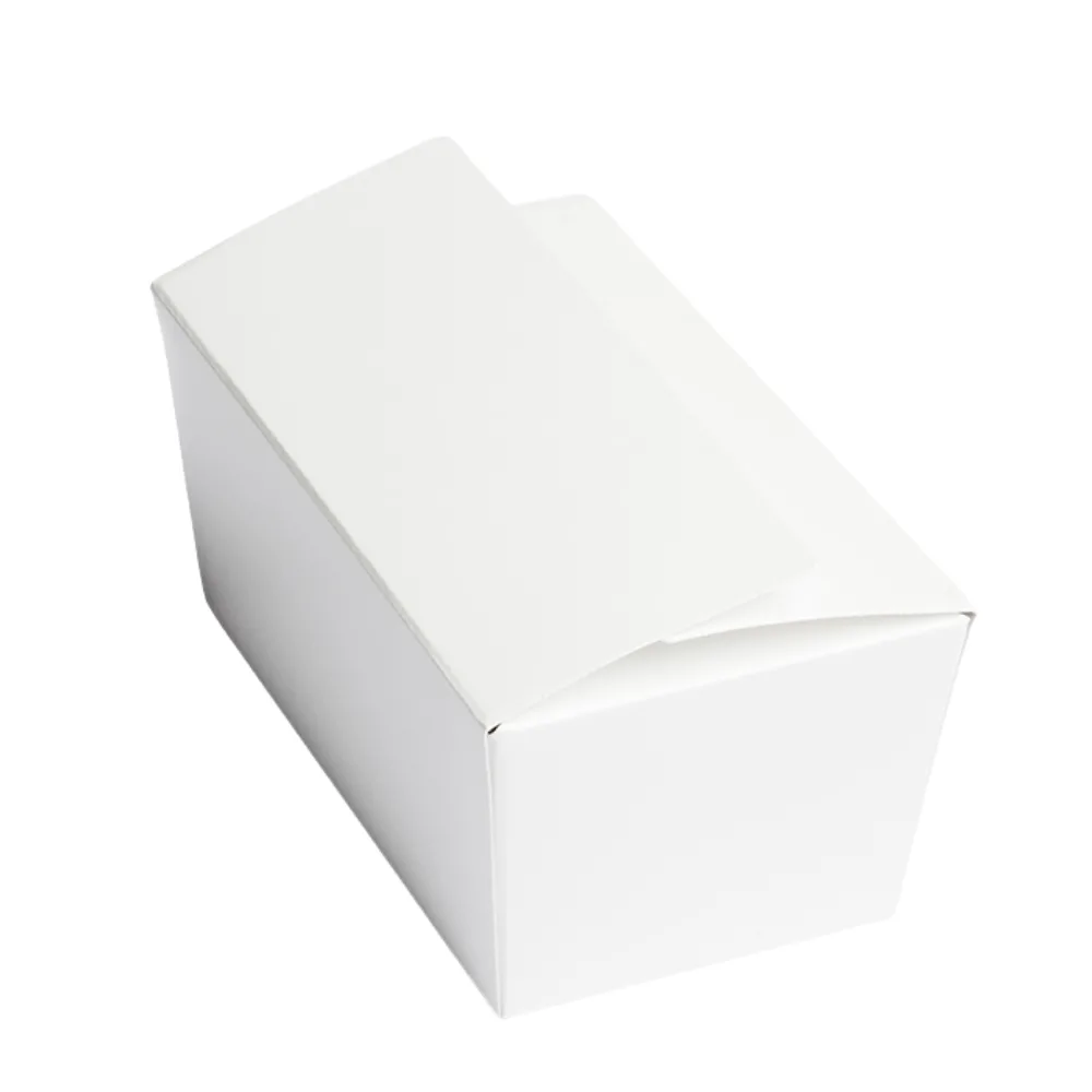 CW Ballotin til 500g - Hvid, 5 stk