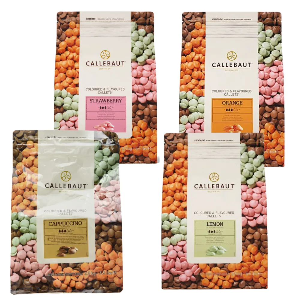 Callebaut mix-pakke, 4 x 2,5 kg