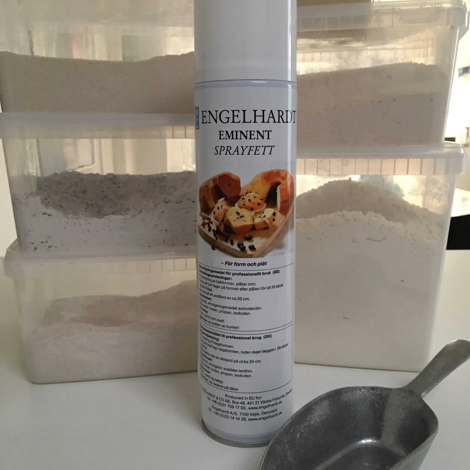 Bagespray, 600 ml - fedtspray til plader og forme