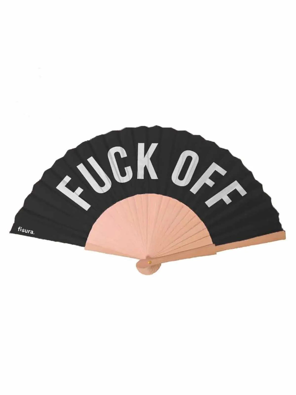 Vifte - "Fuck off" i sort