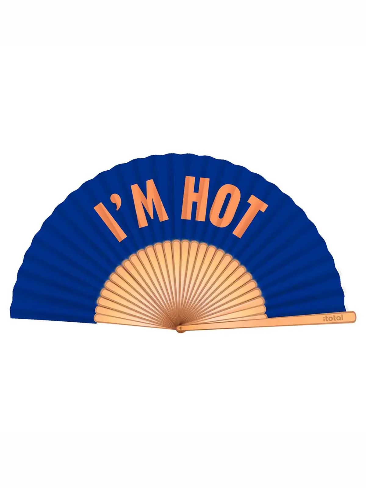 Vifte - Kongeblå "I'm hot"