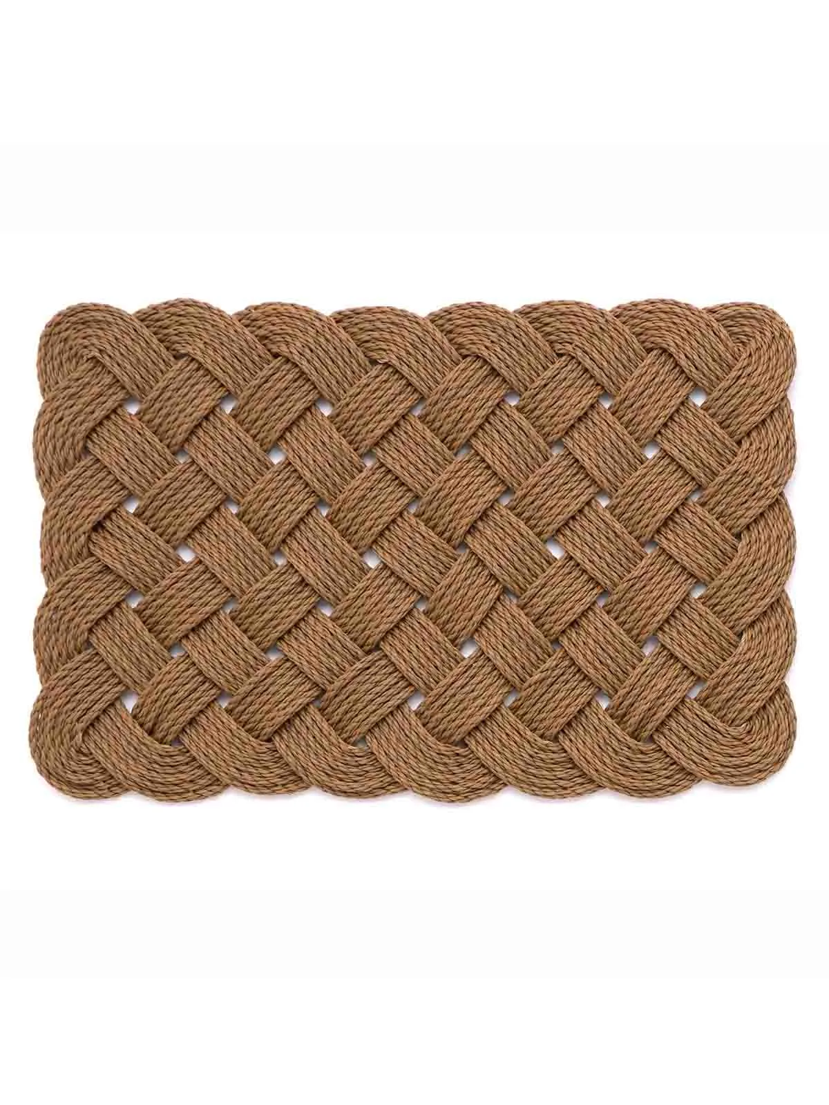 Udendørs Dørmåtte "Lovers knot" 45x75 - Beige (lysebrun)