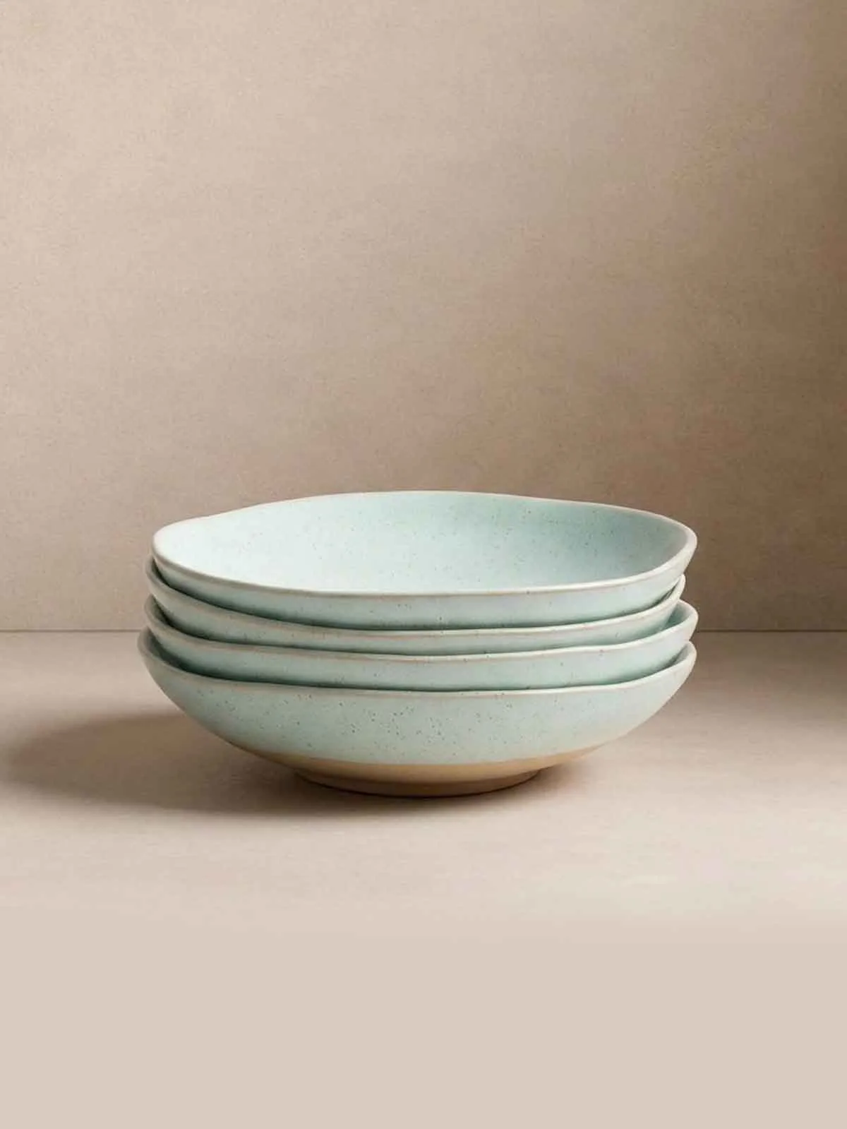 Dyb tallerken "Minted" 23 cm - Mintgrøn