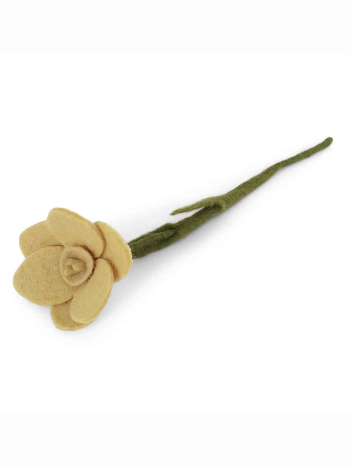 Filt påskelilje (30 cm) - Gul