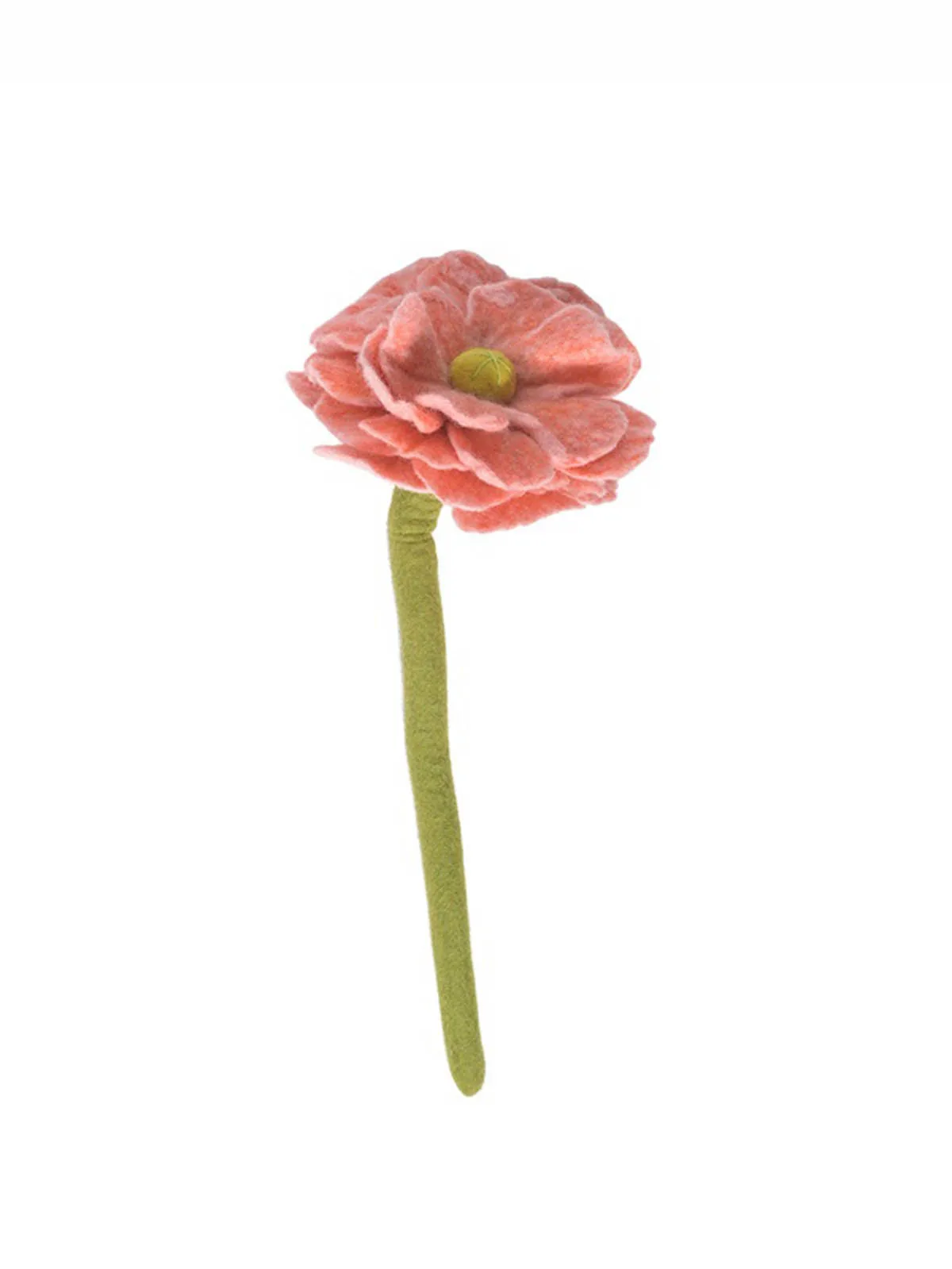 Filtet "endless flower" - Lille pæon i hindbær
