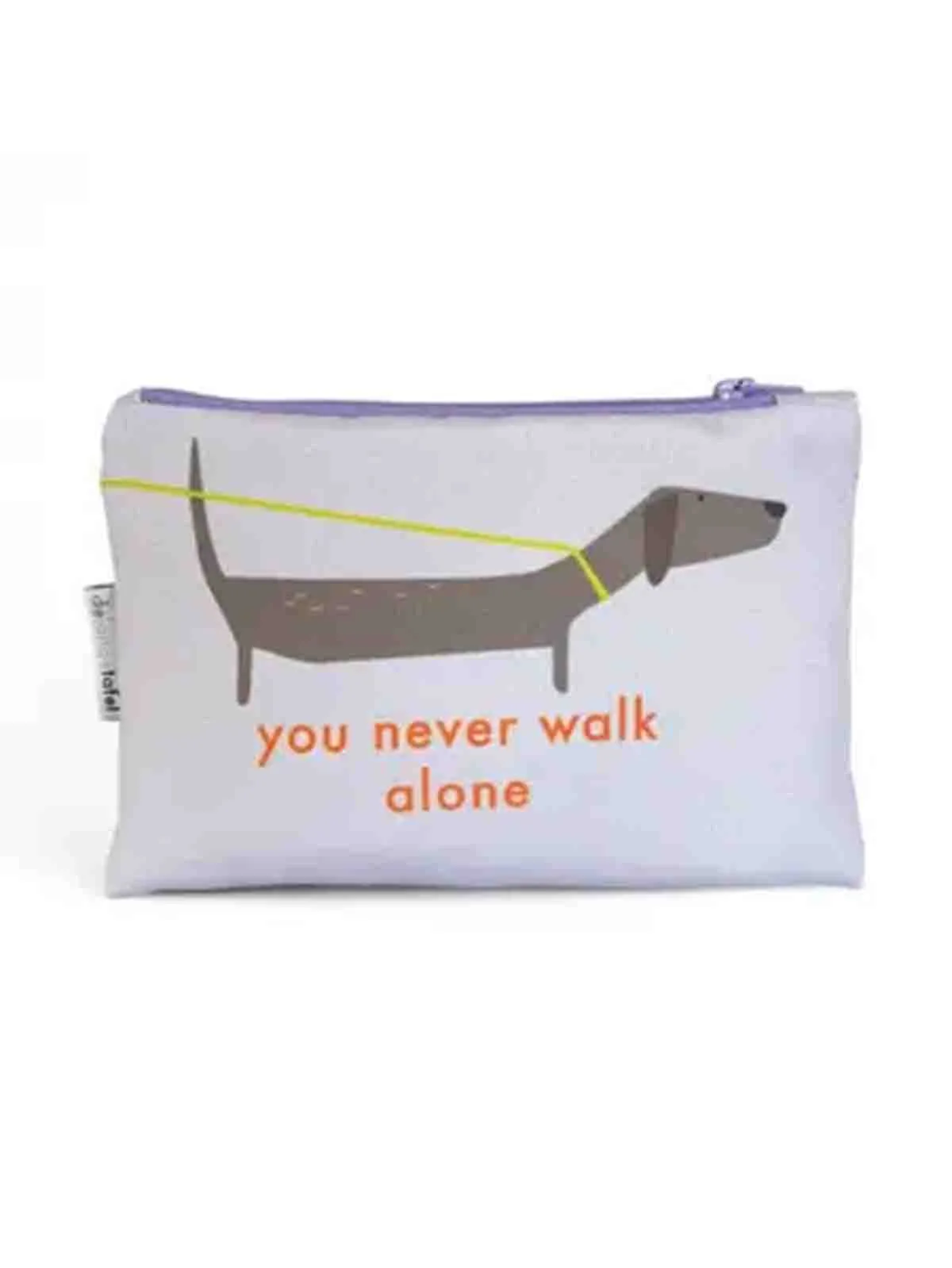 Pung til småting (12 x 17) - "You never walk alone"