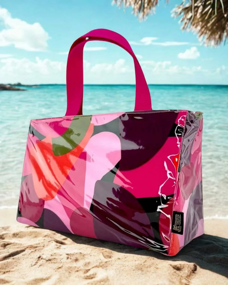 Køletaske (30 x 14 x 20) - "Mexico" Pink