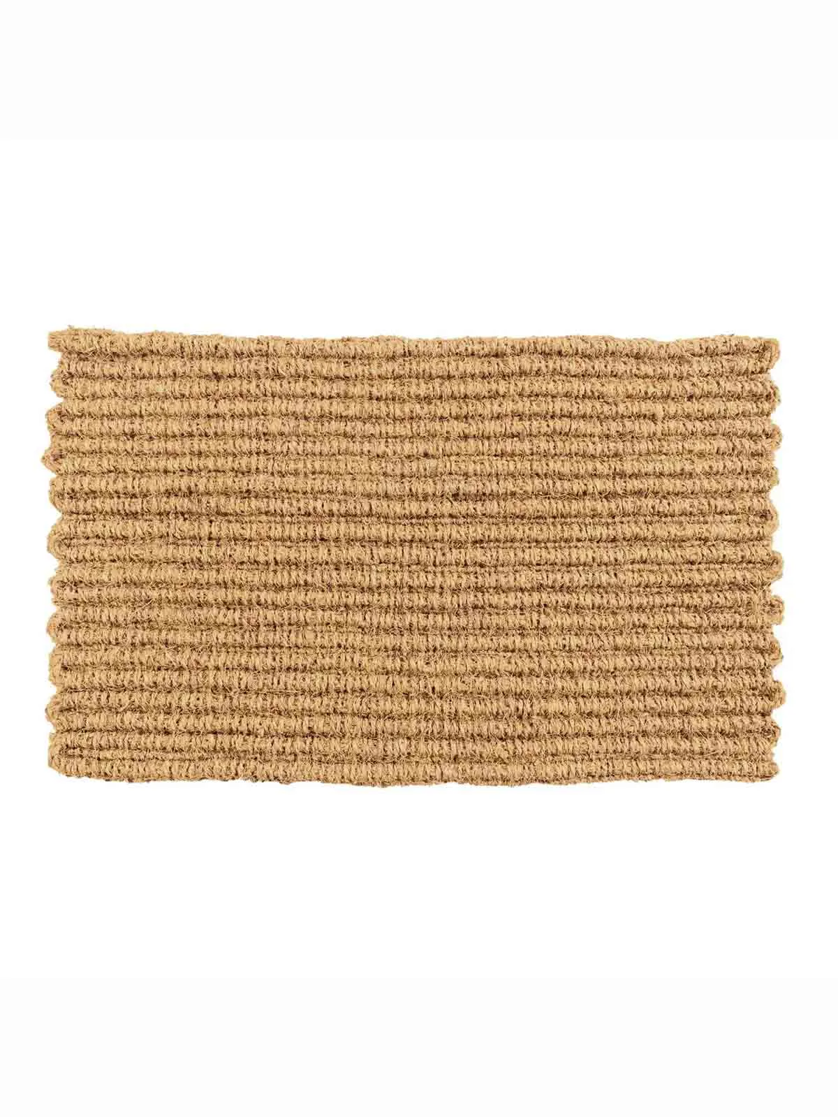 Dørmåtte 60x40 cm - Knyttet "Homespun"af kokosfibre
