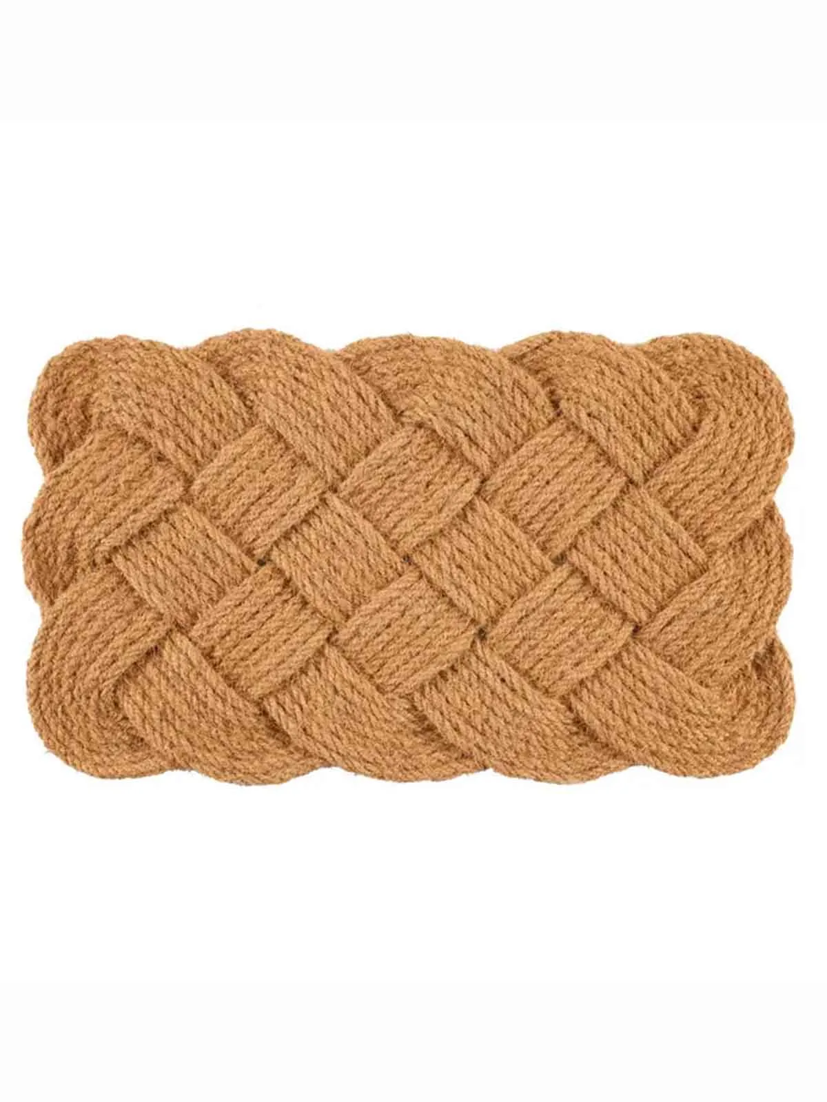Dørmåtte 60x40 cm - Knyttet kokosfibre