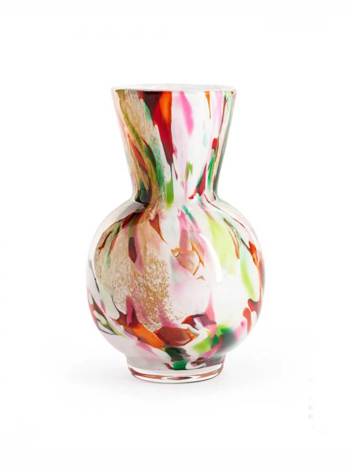 Vase i opal "Conical" 22 cm - blandede farver