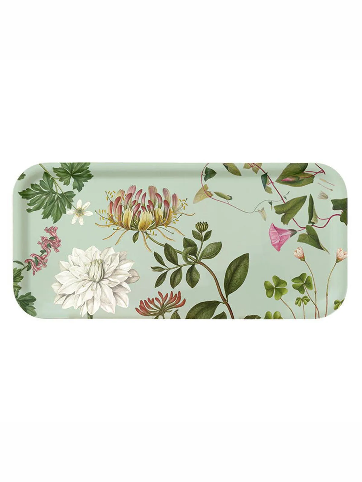Aflang bakke i birketræ 32x15 cm - Flora Danica