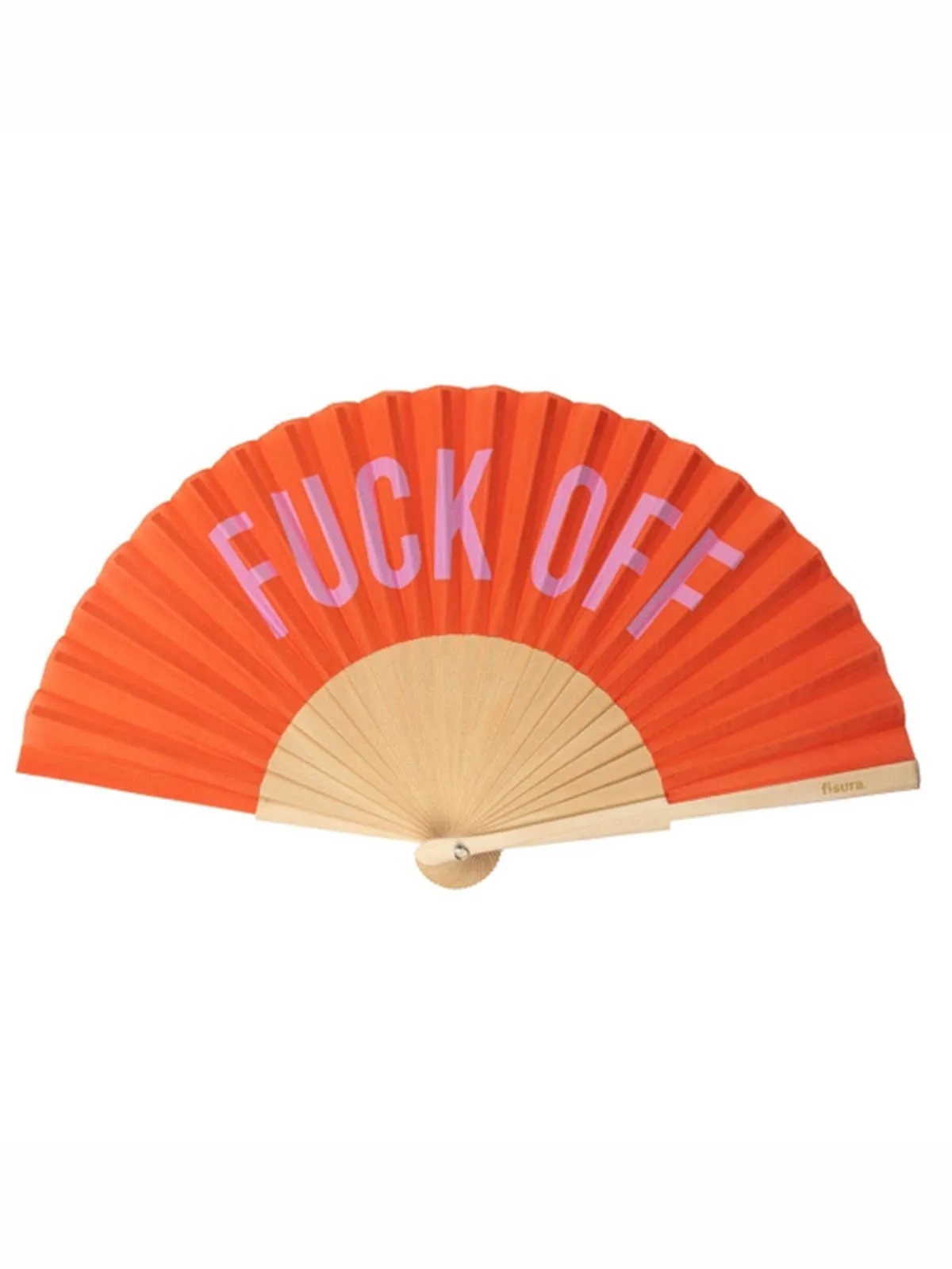 Vifte Fuck off - Rød-Pink