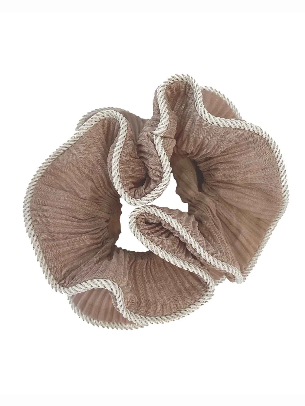 Scrunchie - 'Lilje' Taupe