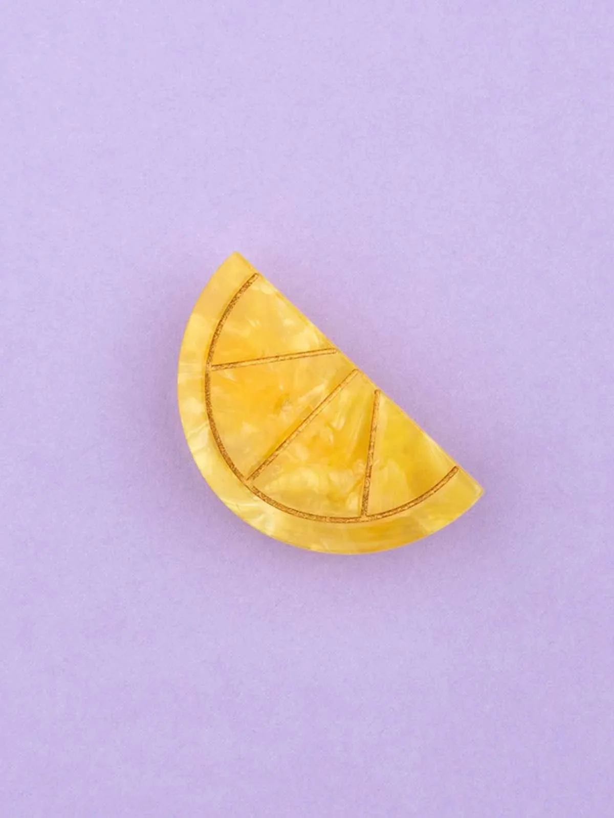 Hårspænde - Citron