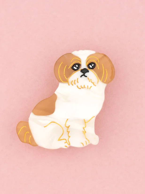 Hårspænde - Shih Tzu