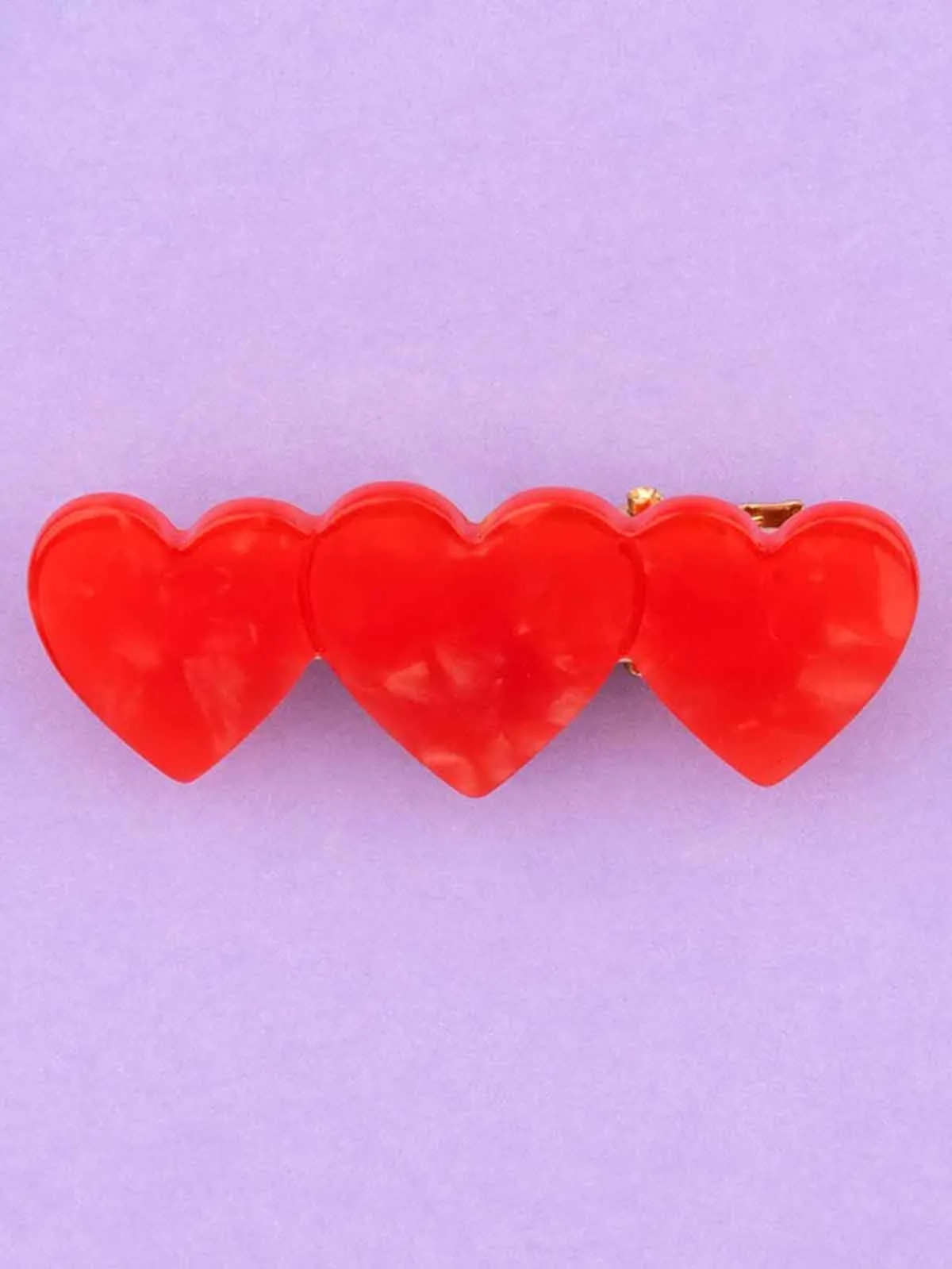 Hårspænde - Hearts (hjerte)