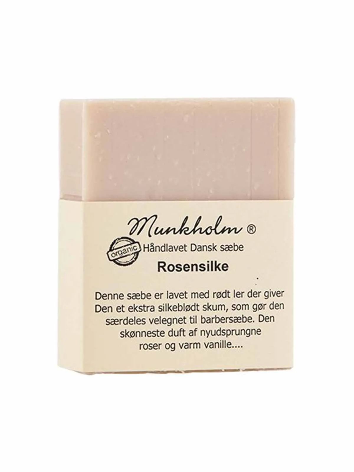 Sæbebar Rosensilke (god til barbering) – Tina Munkholm