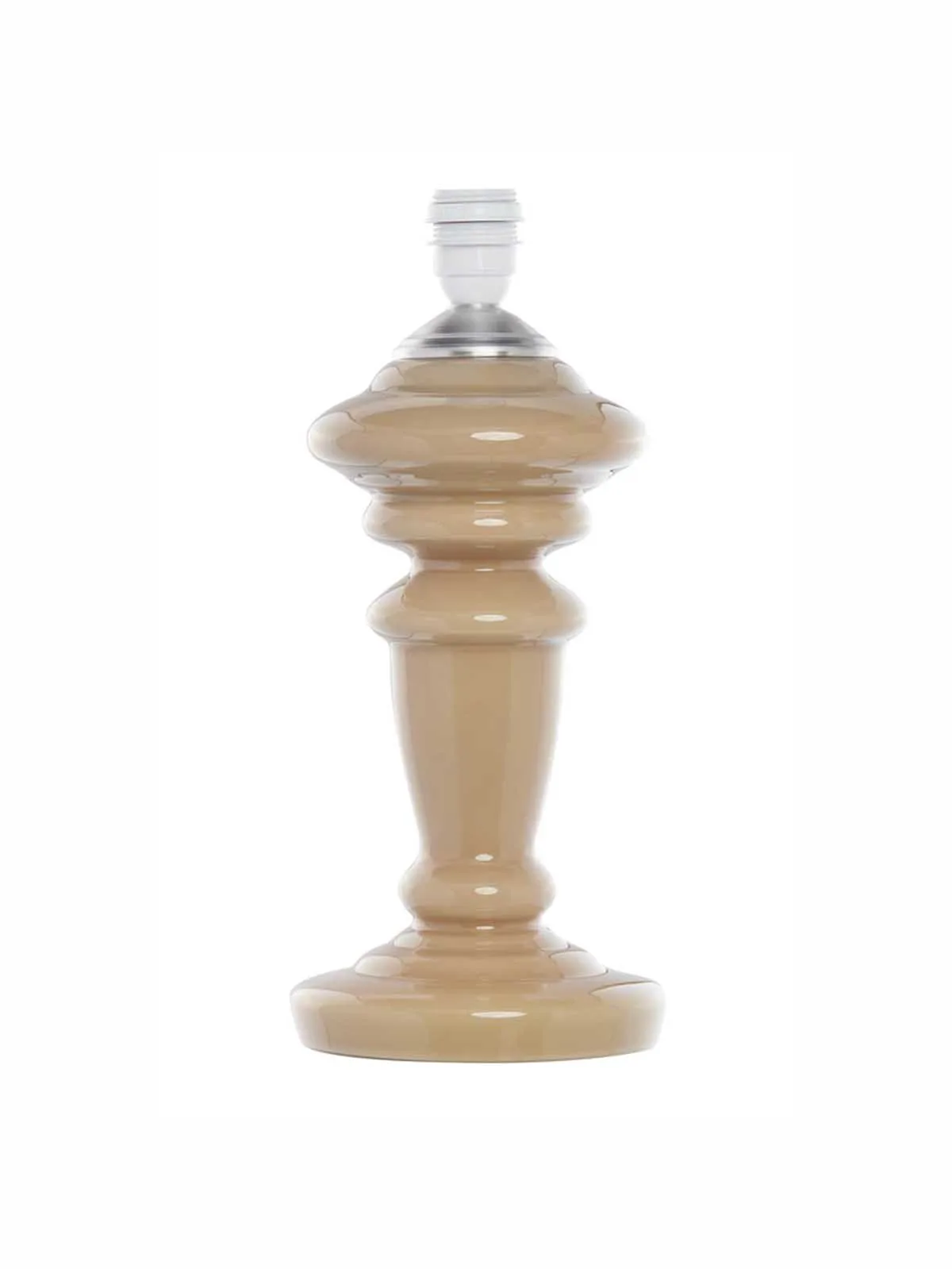 Bordlampe opalglas "Oliver" (40 cm) – Cappuccino