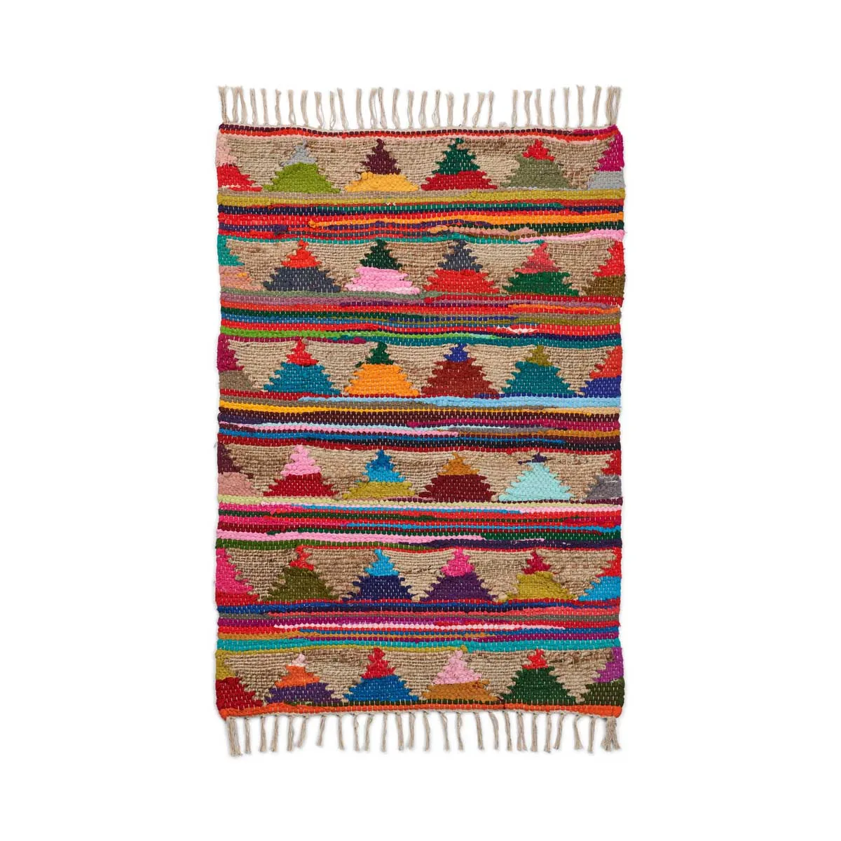 Gulvtæppe Pyramid Chindi – Flere størrelser – 60 x 120 cm | Bongusta