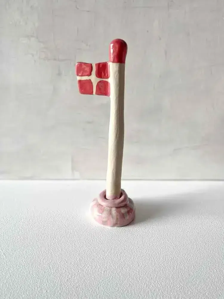 Keramik flag stor - remix