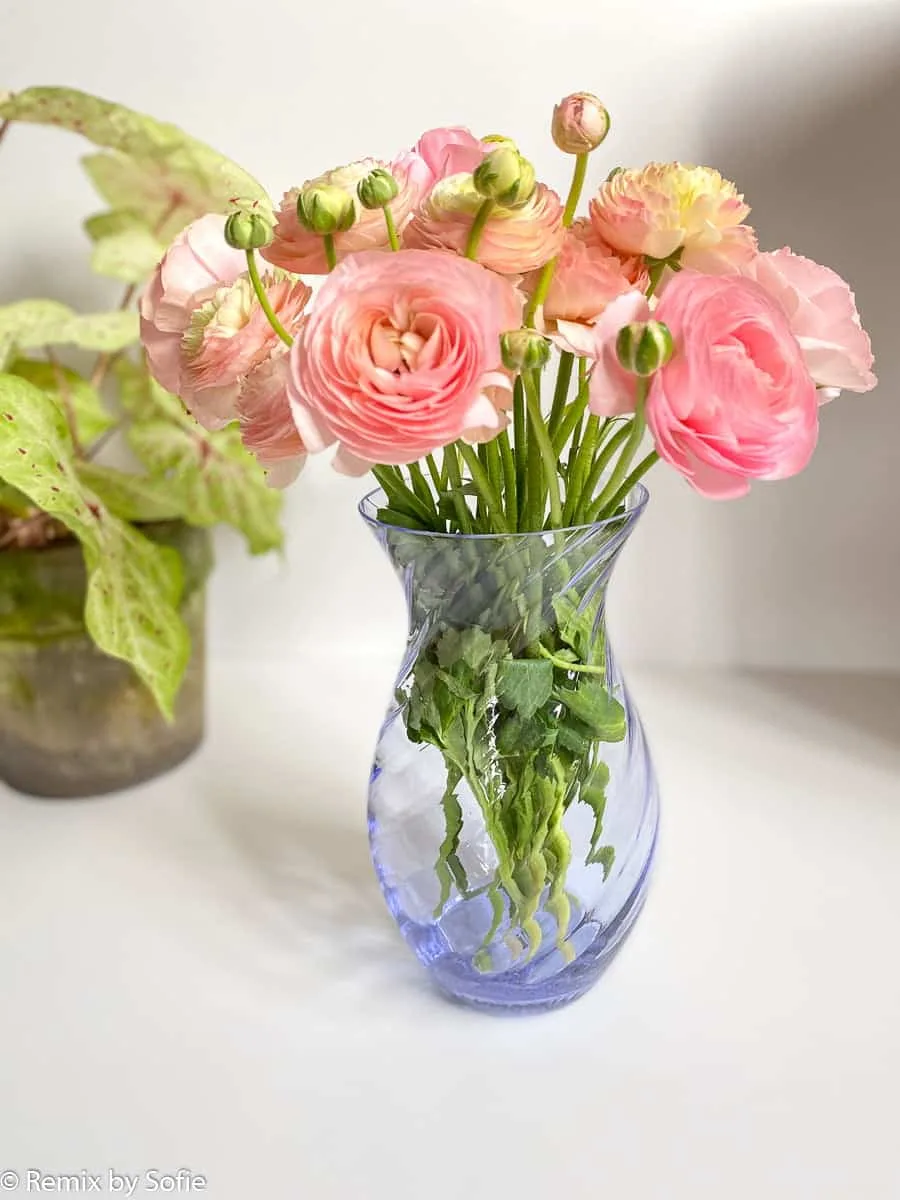 Oslo swirl vase - Syren lilla