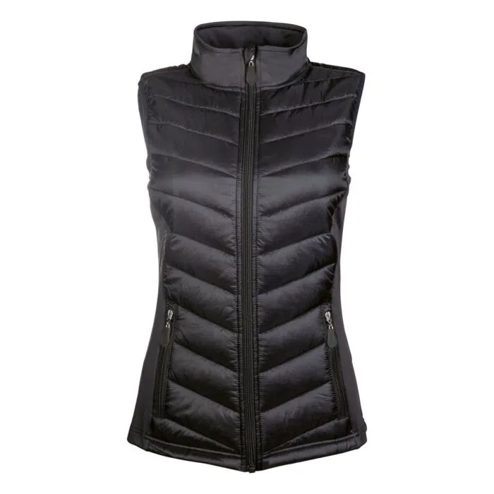 Jersey-/Nylon vest Basel Style - Grå/rosegold , 128