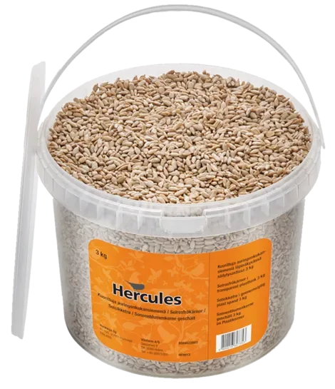 Hercules afskallede solsikkekerner - 15 kg