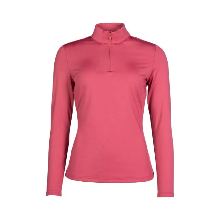 Funktionsshirt -Basic - hindbær - XXL