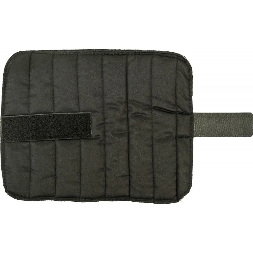 Bandageunderlag med velcro - Sort