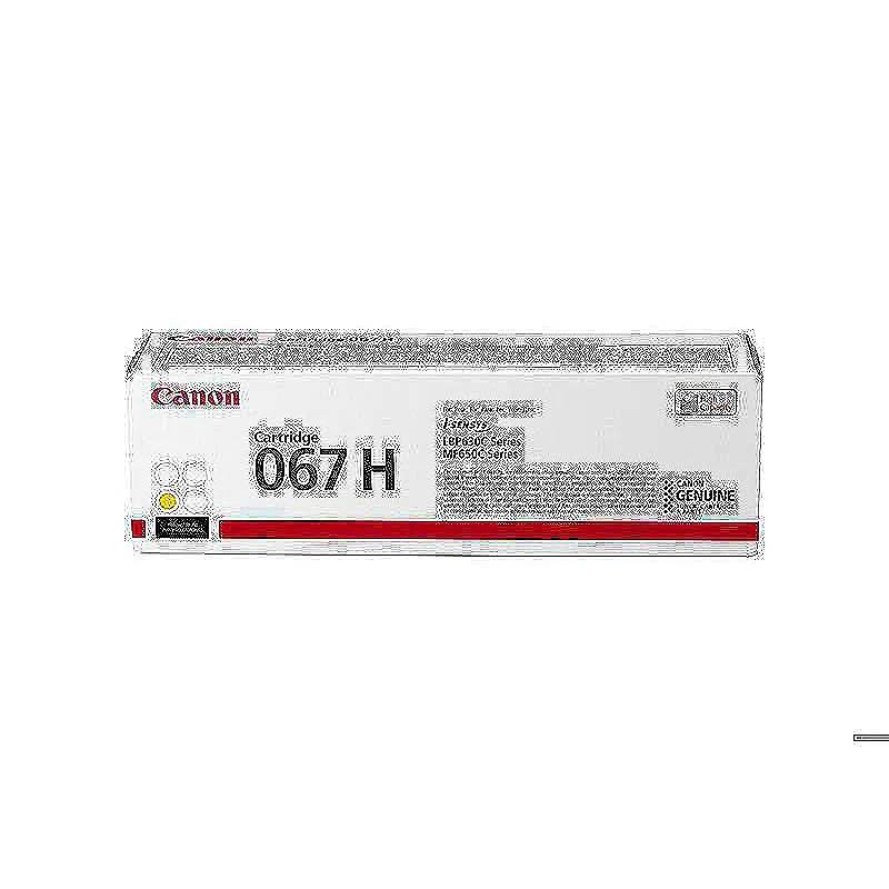 Canon 067H tonerpatron 1 stk Original Gul