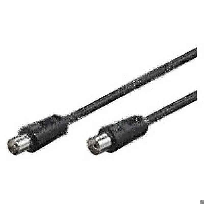 Antenne forbindelses kabel 0,2m sort