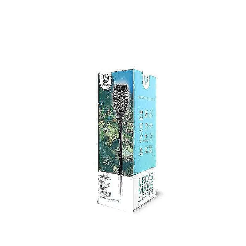 Solar Flame Light 12LED 300mAH