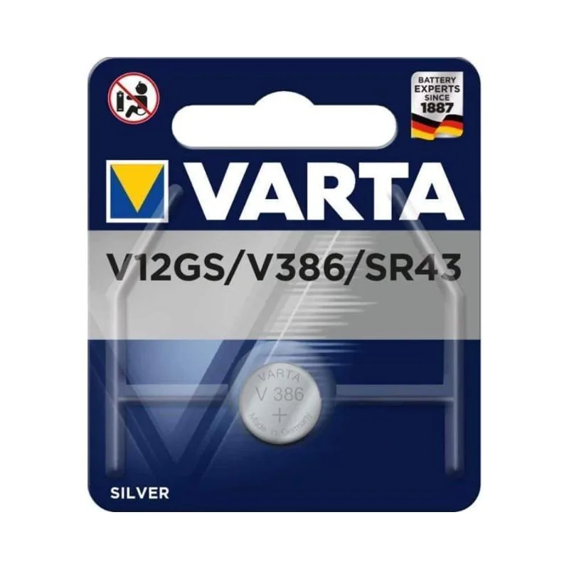 Batteri, knapcelle Varta SR43
