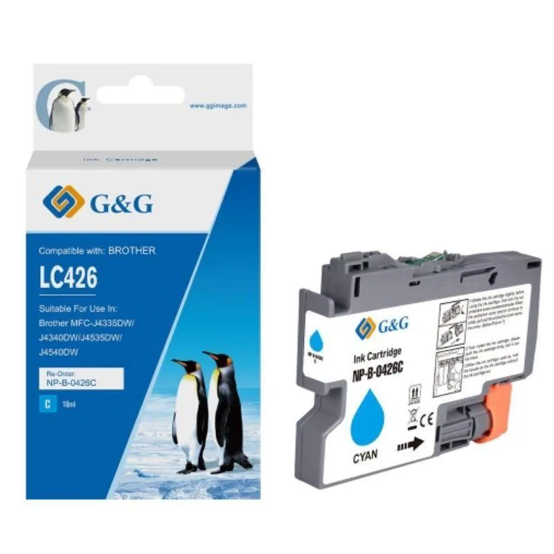 Brother LC426C blæk CMYK
