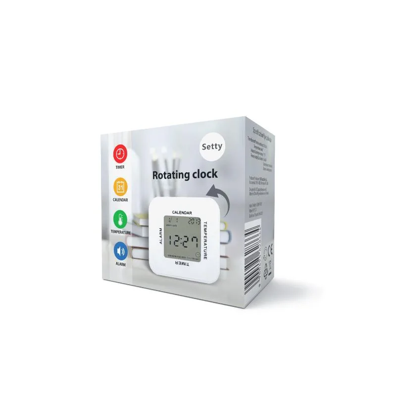 Setty Rotating Clock