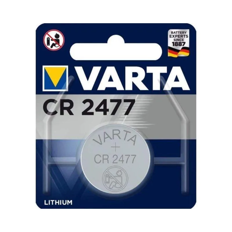 Batteri, Knapcelle Varta CR2477