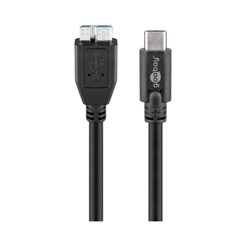 USB-C til micro-B 3.0 0,6m kabel