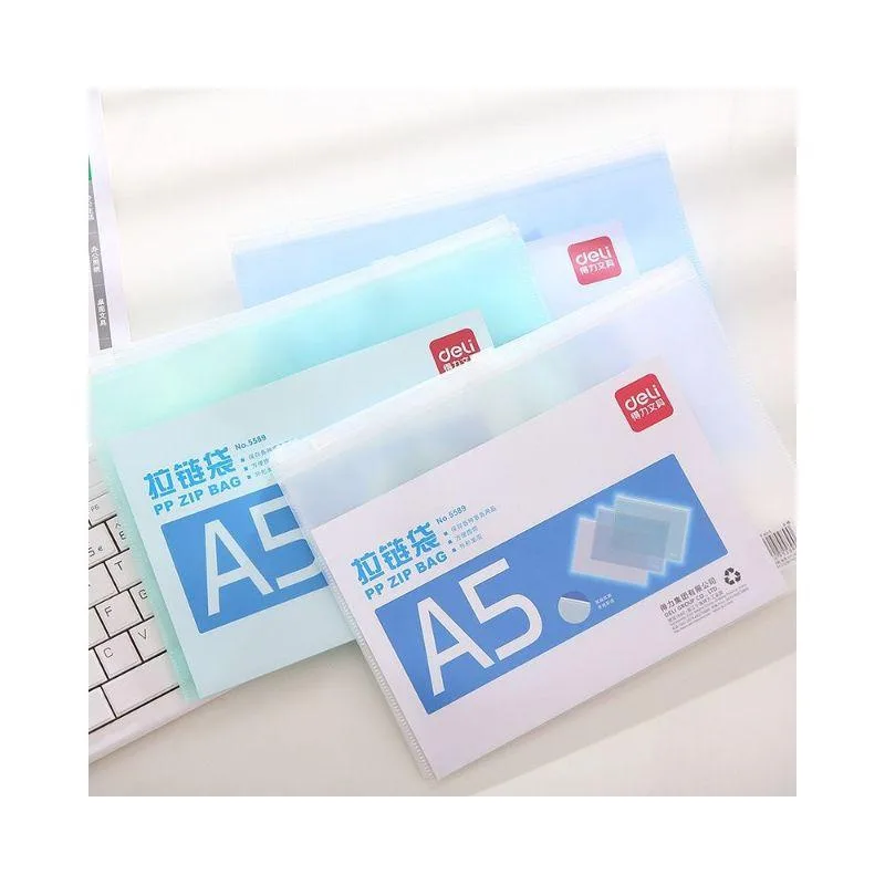Zip Bag, ass farver A5
