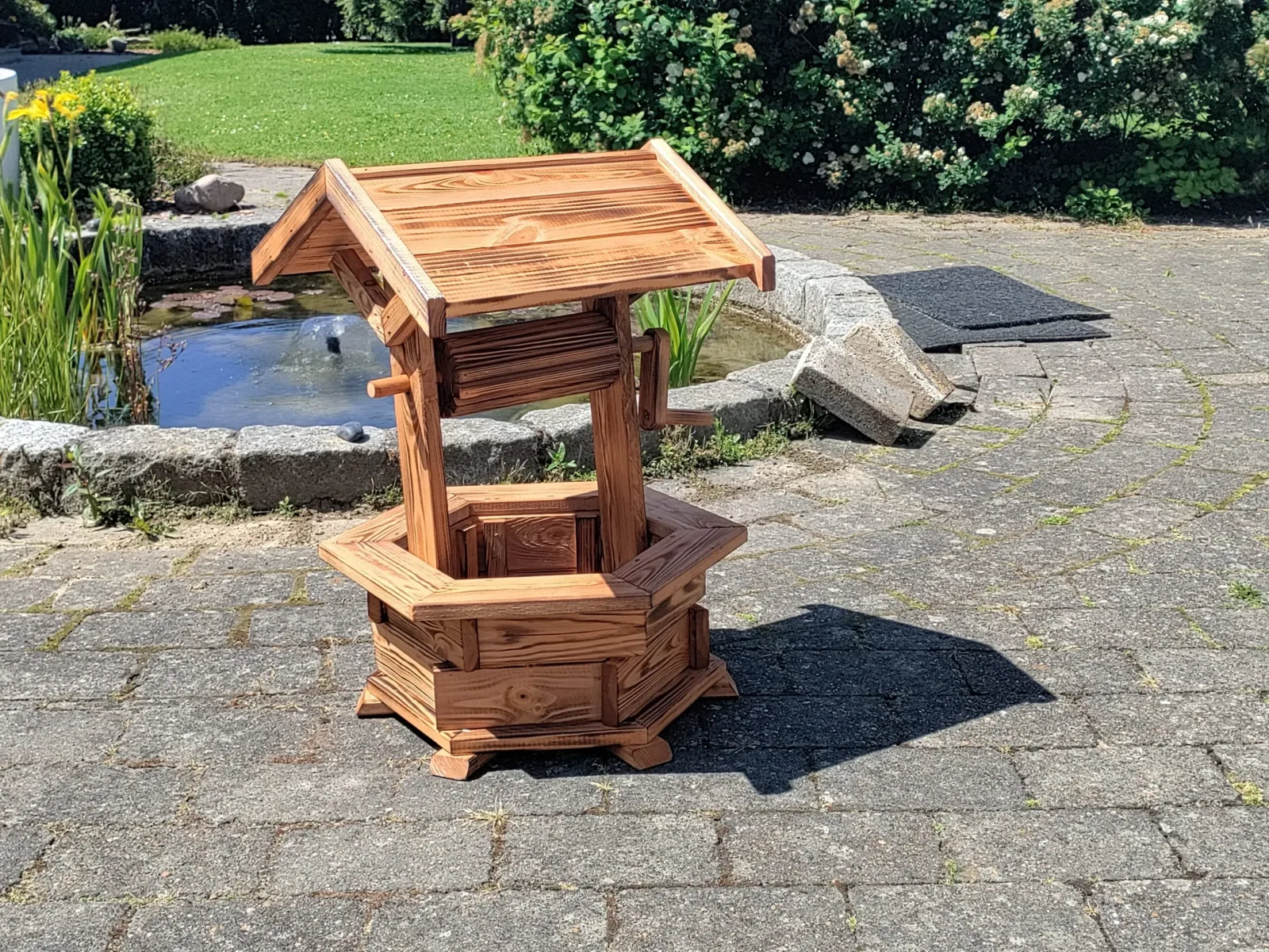 Havebrønd "Ønskebrønd" i træ