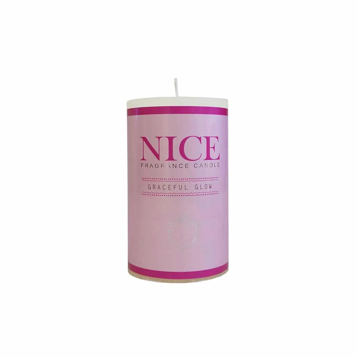 Rustik "NICE" duftlys - Cerise