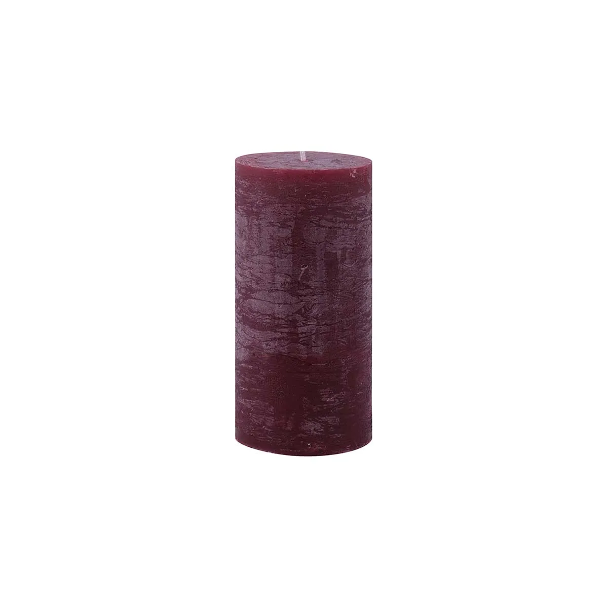 Rustik Bloklys - Bordeaux 7x12 cm | Blokhus Lys